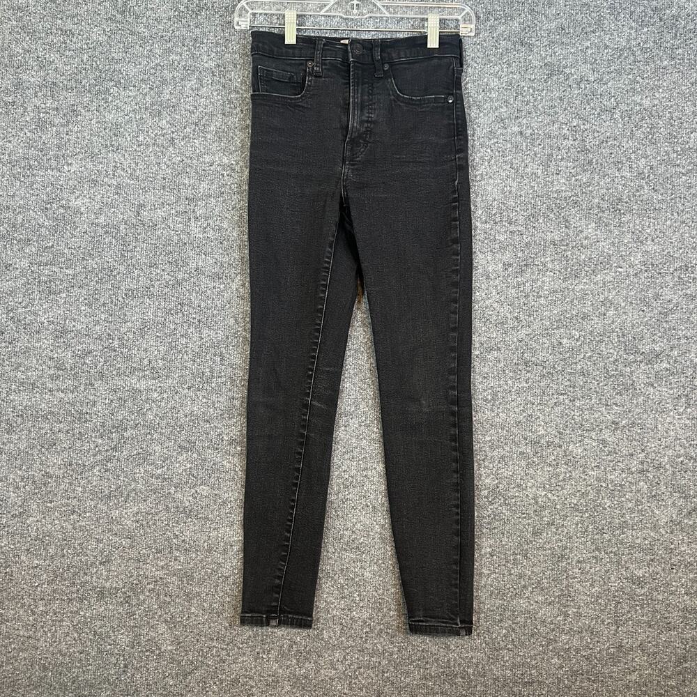 Everlane Pants Womens Sz 26 Black Ankle Jeans Stretched Cropped‎ Comfort Casual